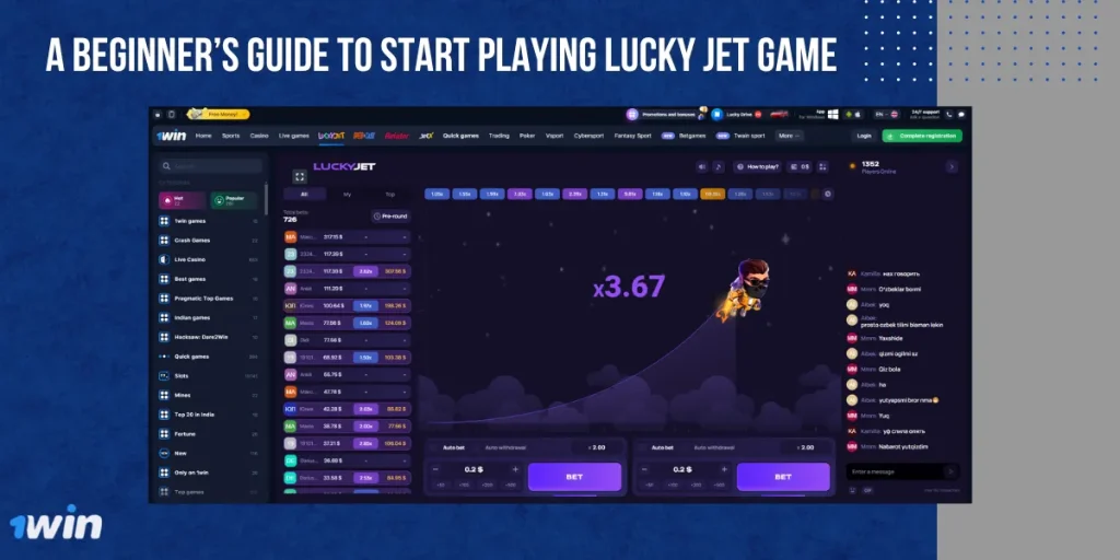 A Beginner’s Guide to Start Playing Lucky Jet Game