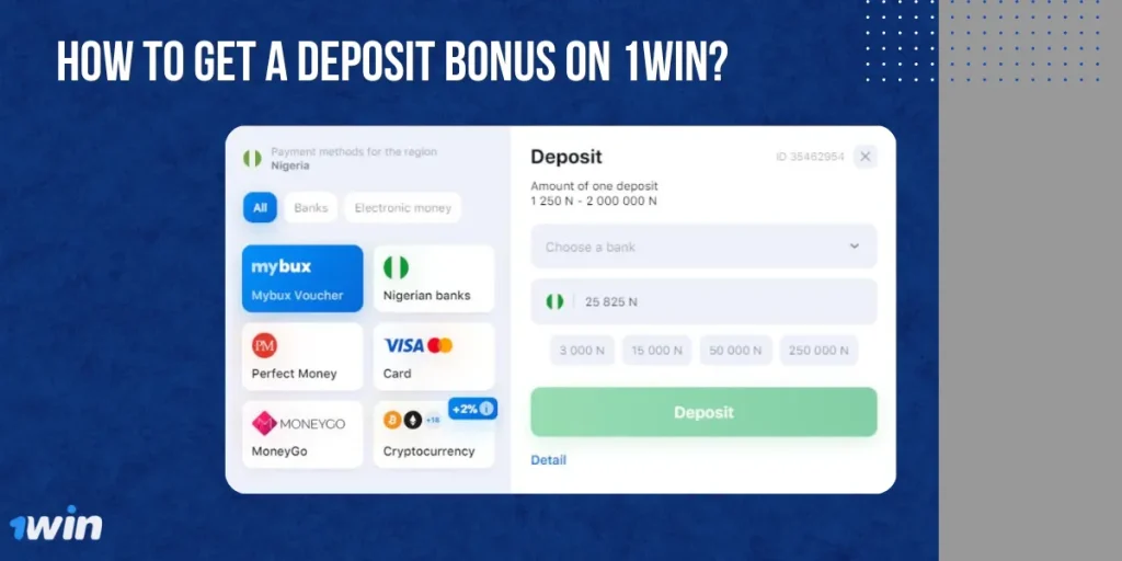 How to Get a Deposit Bonus On 1Win